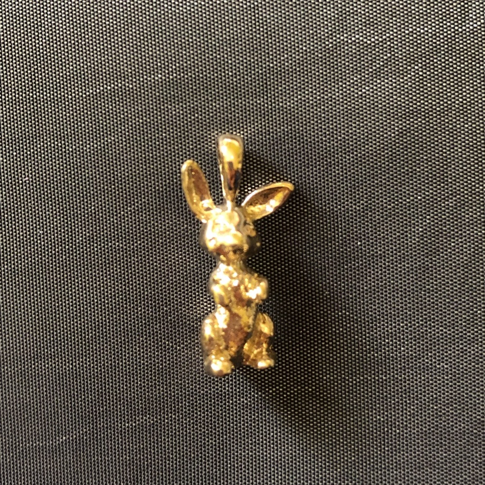 ✨Beautiful rabbit golden charm✨